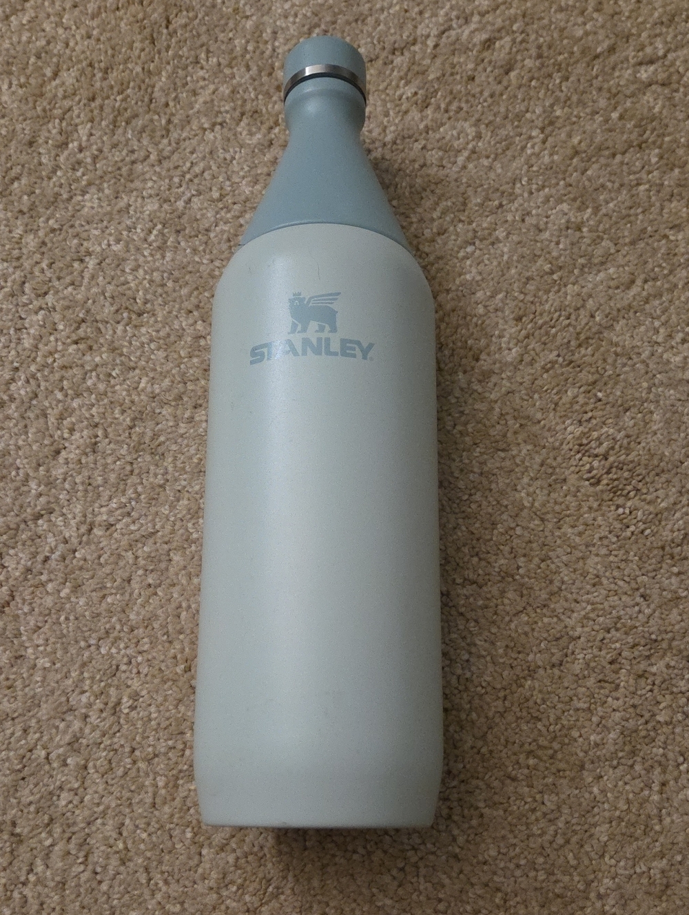 Stanley Blue and Light Green Insulated Bottle